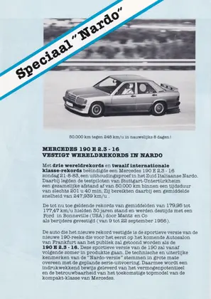 190E 2.3-16 SPECIAAL "NARDO"